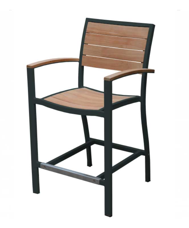Soho Counter Height Arm Chair By Three Birds Casual - Image 3